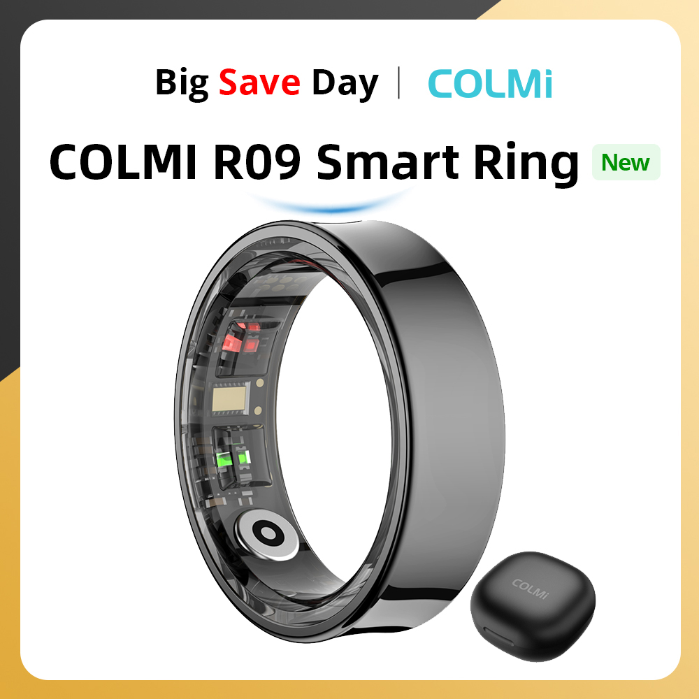 Smart Ring Health - 2024 COLMI R09 Смарт-кольцо для мужчин