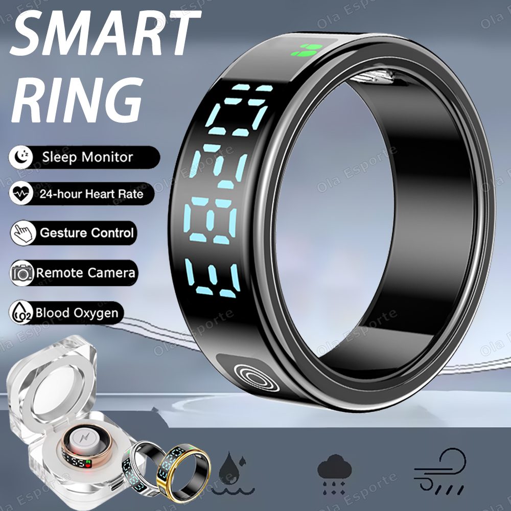 Smart Ring Health - SR08 Смарт-кольцо с зарядным устройством для