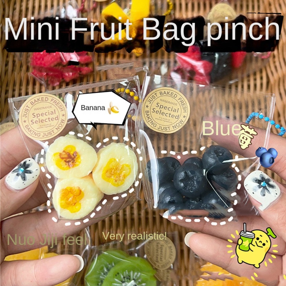 Electronics Latest Gadgets - Игрушки-антистресс в виде фруктов: мини-черника, клубника,