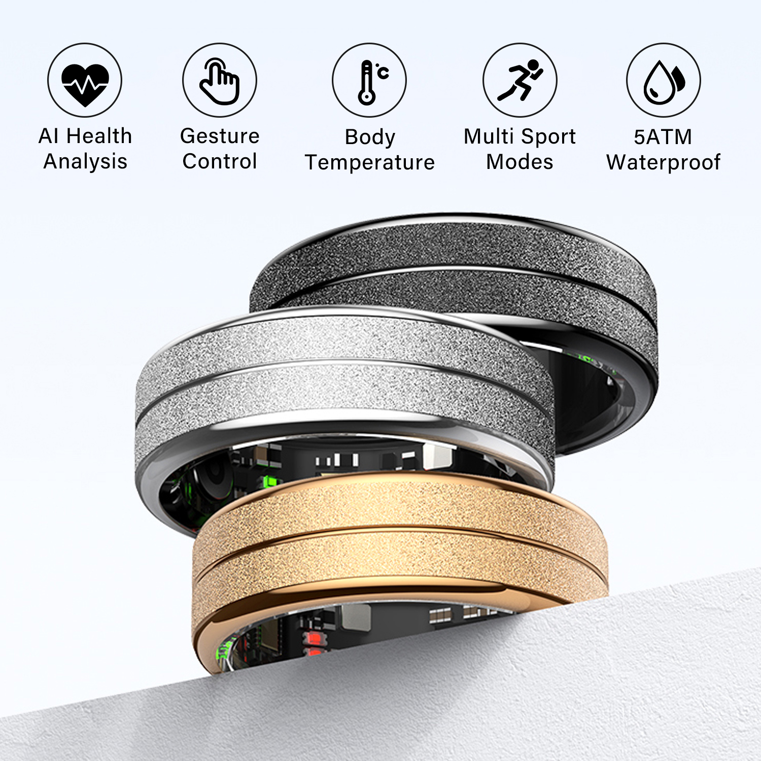 Smart Ring Health - Умное кольцо для мужчин и женщин