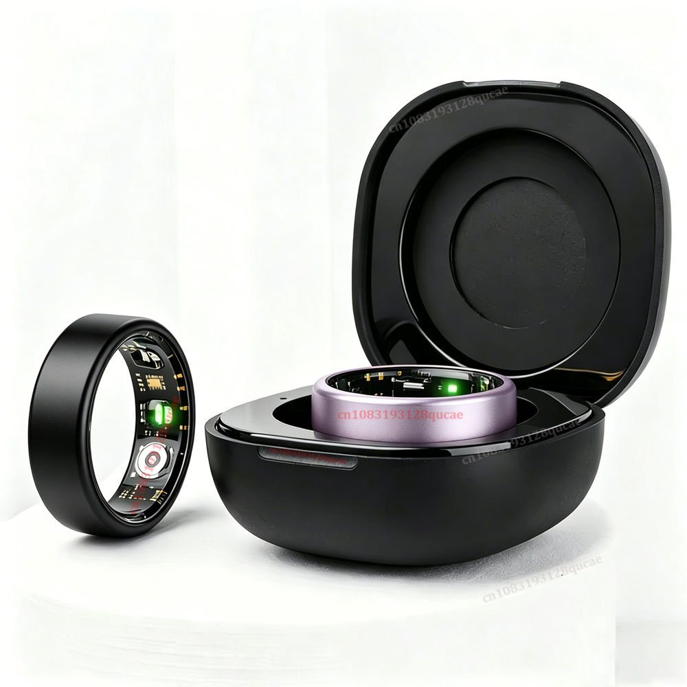 Smart Ring Health - Умное кольцо R10 с зарядным чехлом,