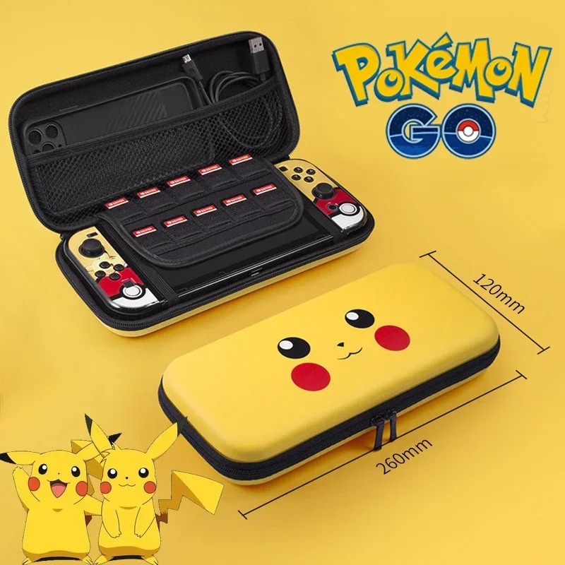 Handheld Game Console - Сумка для хранения Pokemon Pikachu для