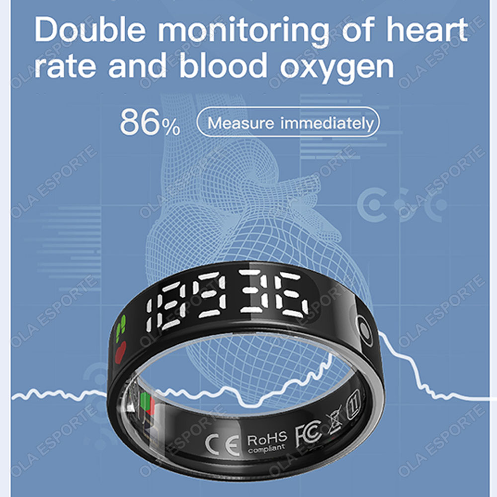 SR08 Смарт-кольцо с зарядным у – обзор и цена Smart Ring Health
