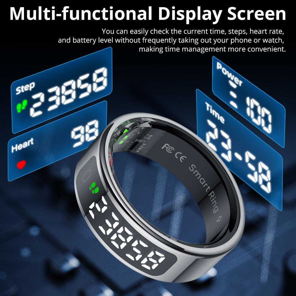 Смарт-кольцо COLMI R12 с экран – обзор и цена Smart Ring Health