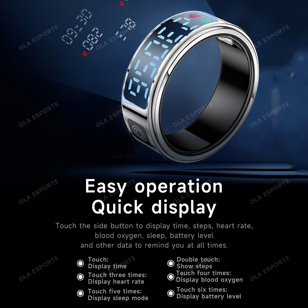 Умное кольцо 2026 с зарядным о – обзор и цена Smart Ring Health