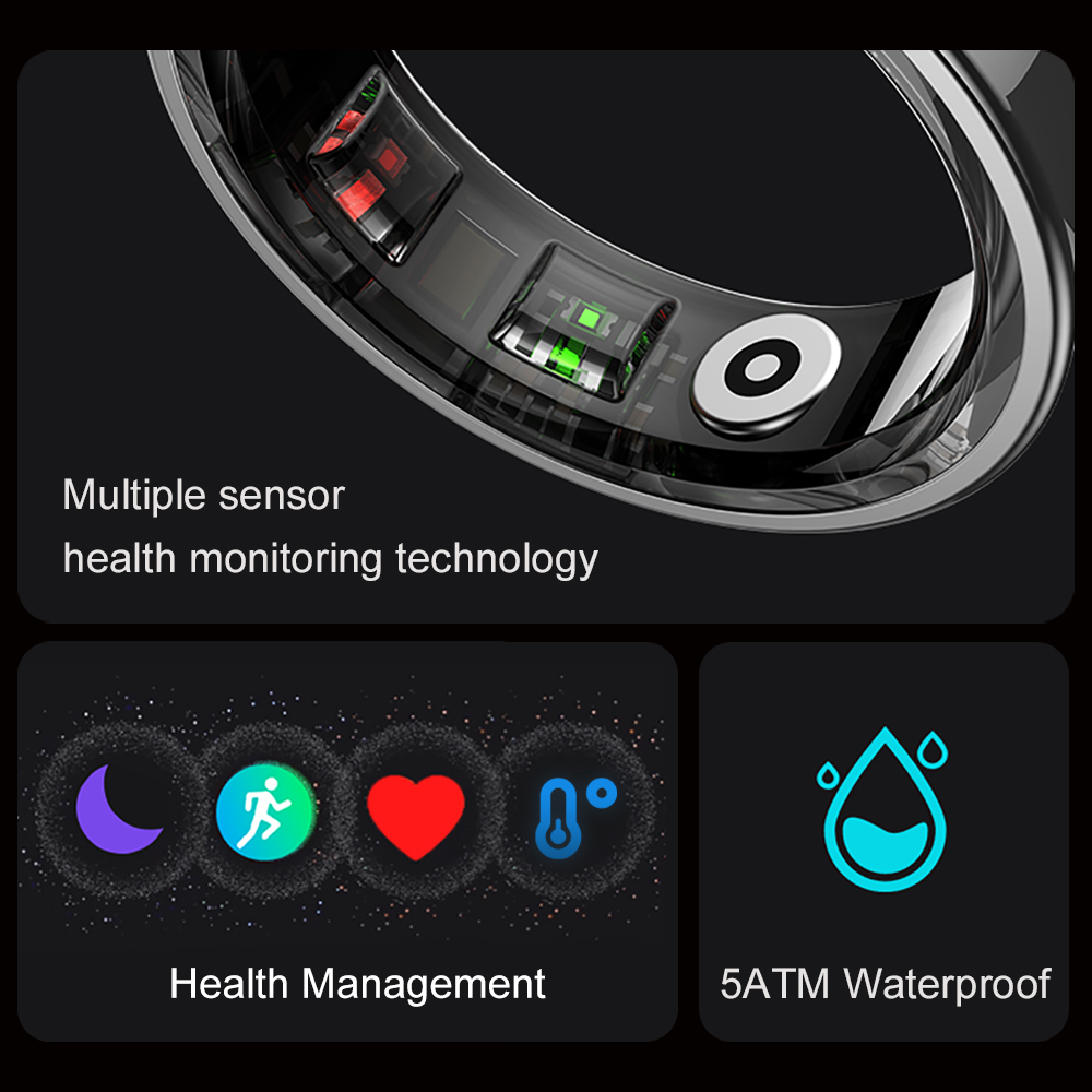 Смарт-кольцо COLMI R09 2024 дл – обзор и цена Smart Ring Health