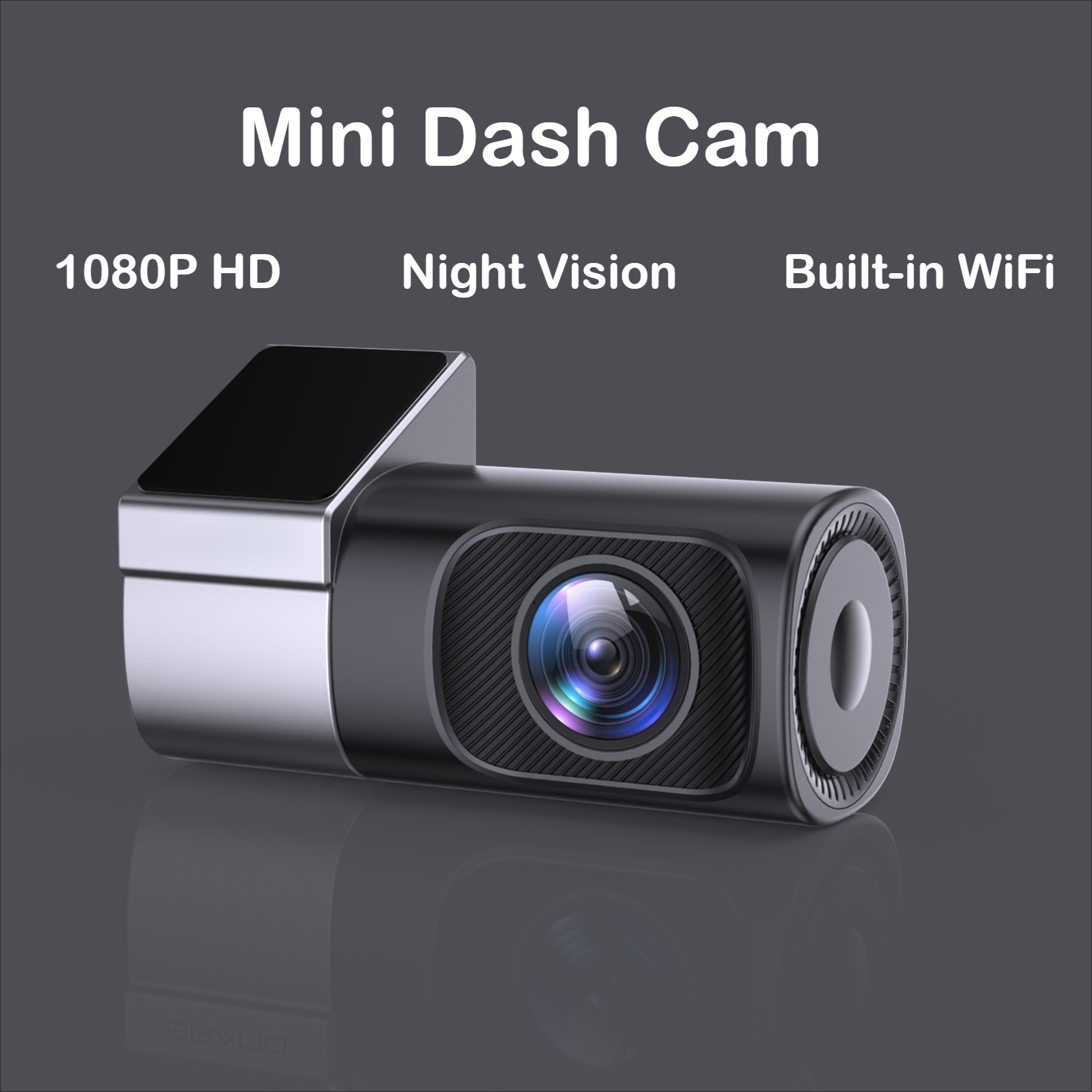 Мини-видеорегистратор 1080P Ul – обзор и цена Panoramic Dash Cam 360