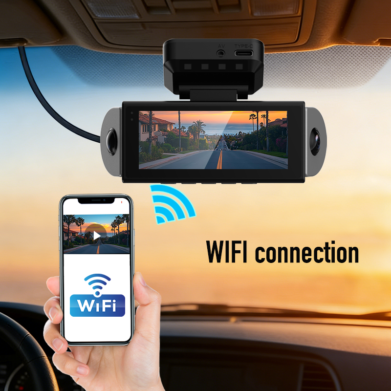 Видеорегистратор 2026 WiFi GPS – обзор и цена Panoramic Dash Cam 360