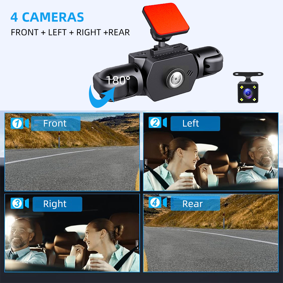 E-ACE 360 °   Автомобильный ви – обзор и цена Panoramic Dash Cam 360