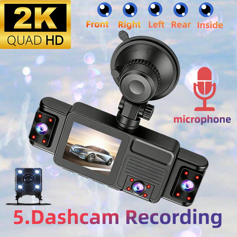 5-канальный 360-градусный °    – обзор и цена Panoramic Dash Cam 360