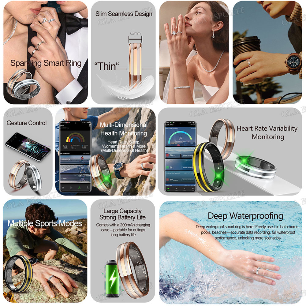 Умное кольцо с датчиком жестов – обзор и цена Smart Ring Health