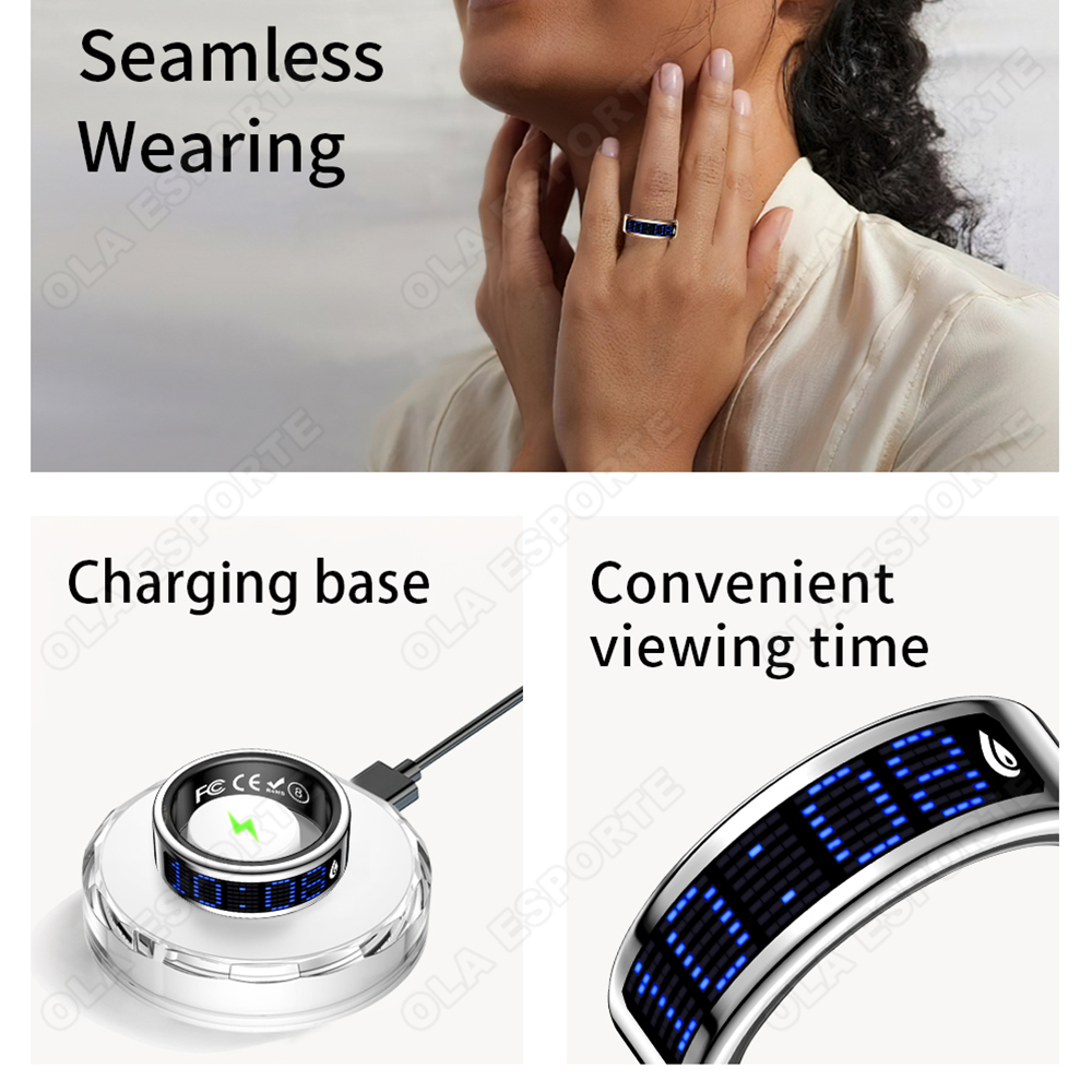 Новое модное умное кольцо для  – обзор и цена Smart Ring Health