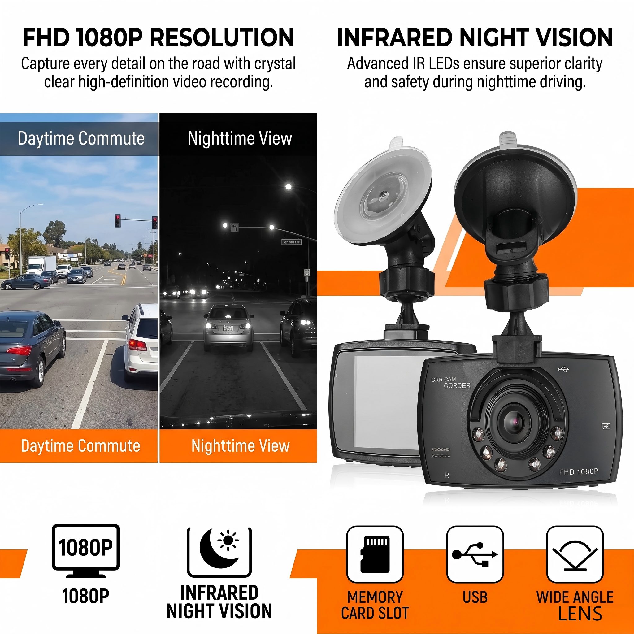 Ультра-HD 1080p панорамный вид – обзор и цена Panoramic Dash Cam 360