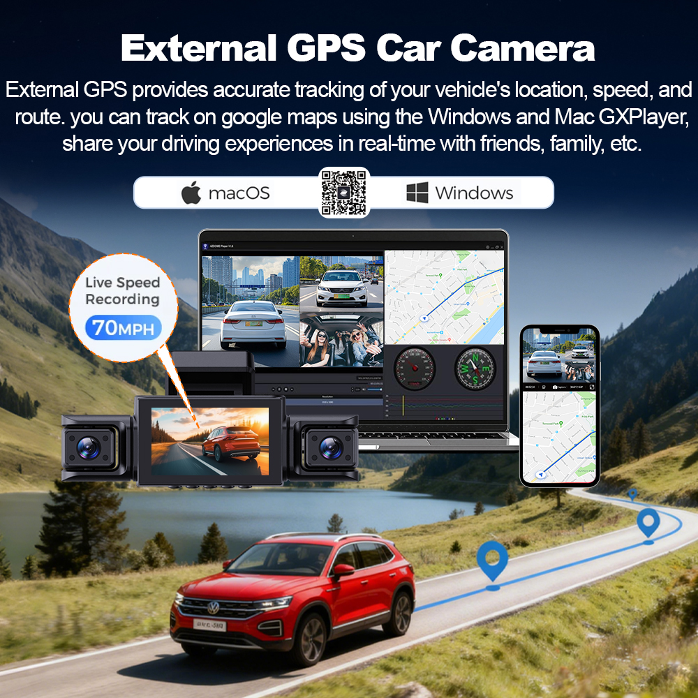 Видеорегистратор BEPOCAM 4K, 4 – обзор и цена Panoramic Dash Cam 360