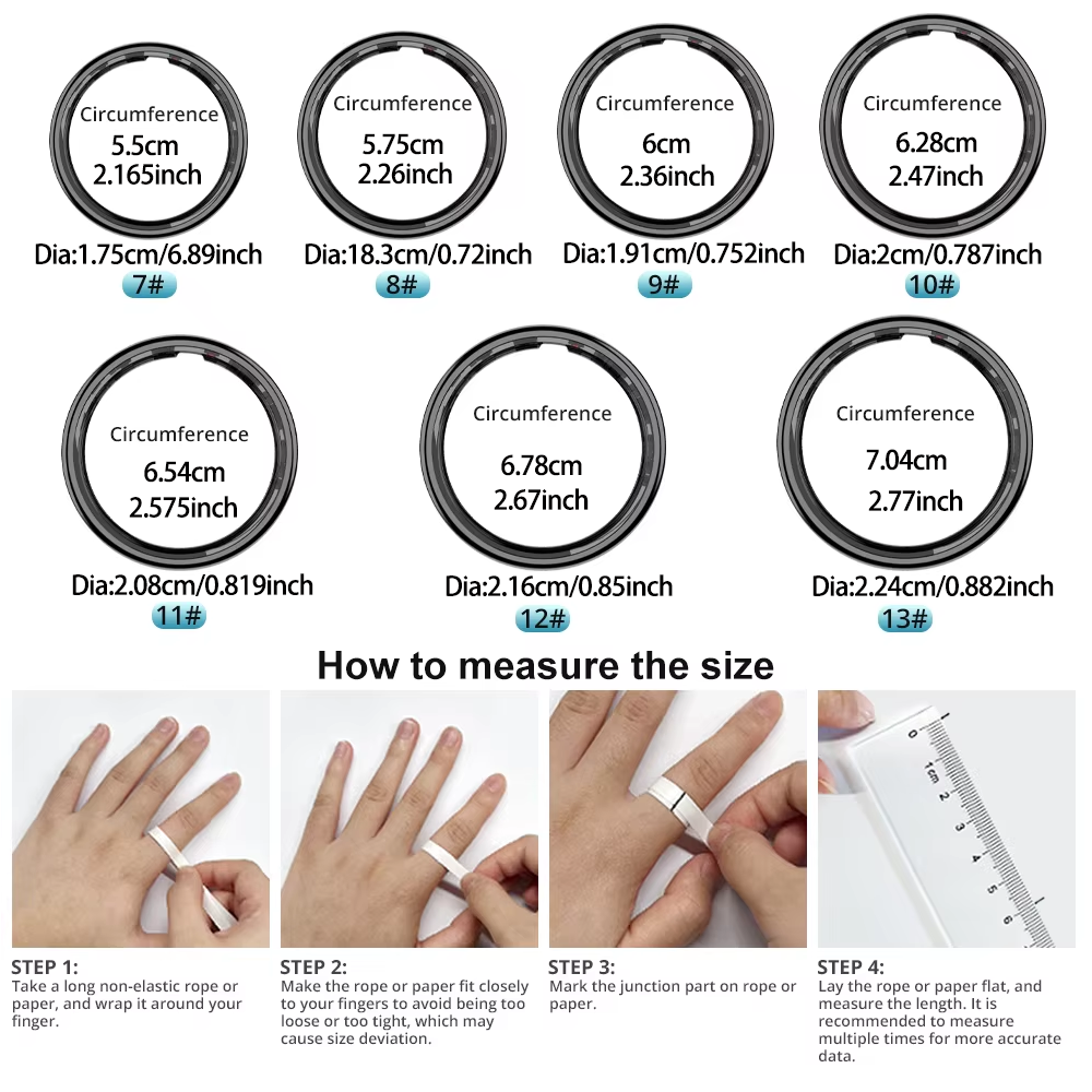 R09 Смарт-кольцо для мужчин и  – обзор и цена Smart Ring Health