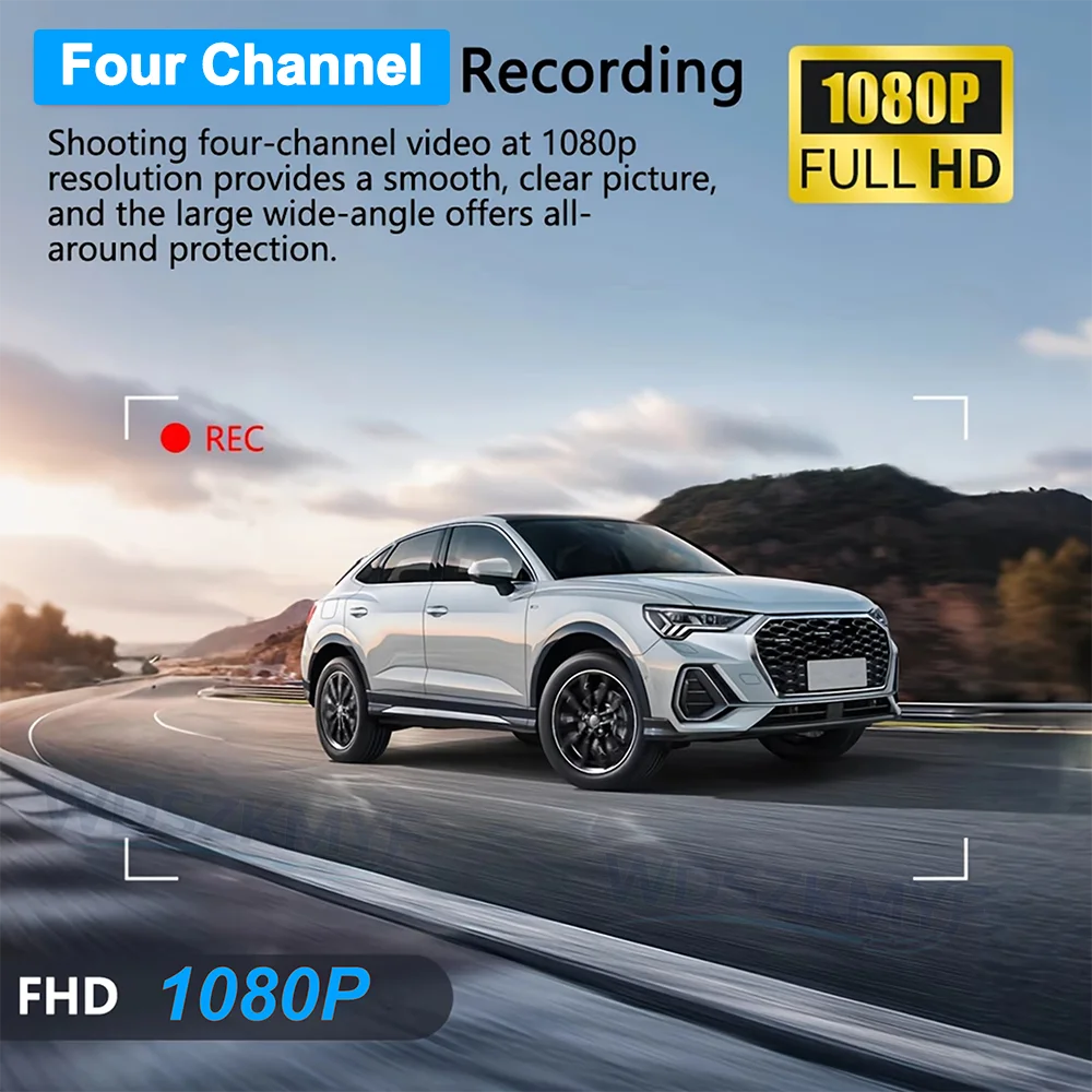 HD 1080P 3/4H 360 °   Панорамн – обзор и цена Panoramic Dash Cam 360