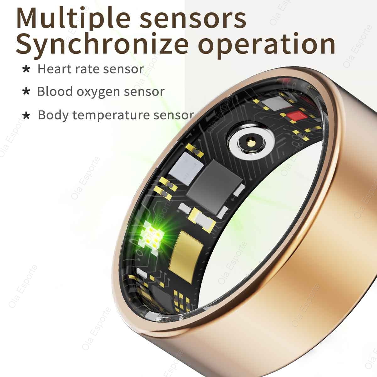 Умное кольцо из титанового спл – обзор и цена Smart Ring Health